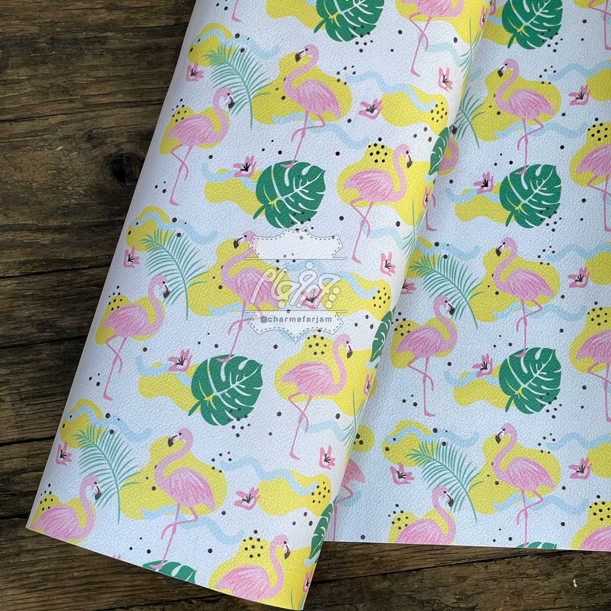 چرم فانتزی فلامینگو کد 155