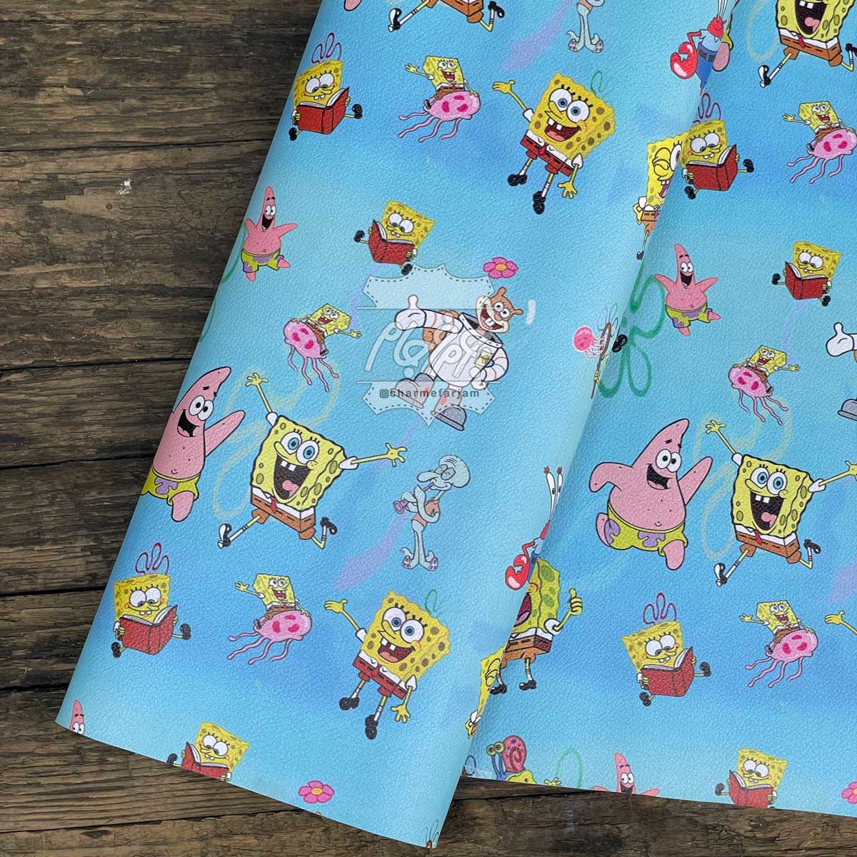 چرم فانتزی باب اسفنجی کد 234