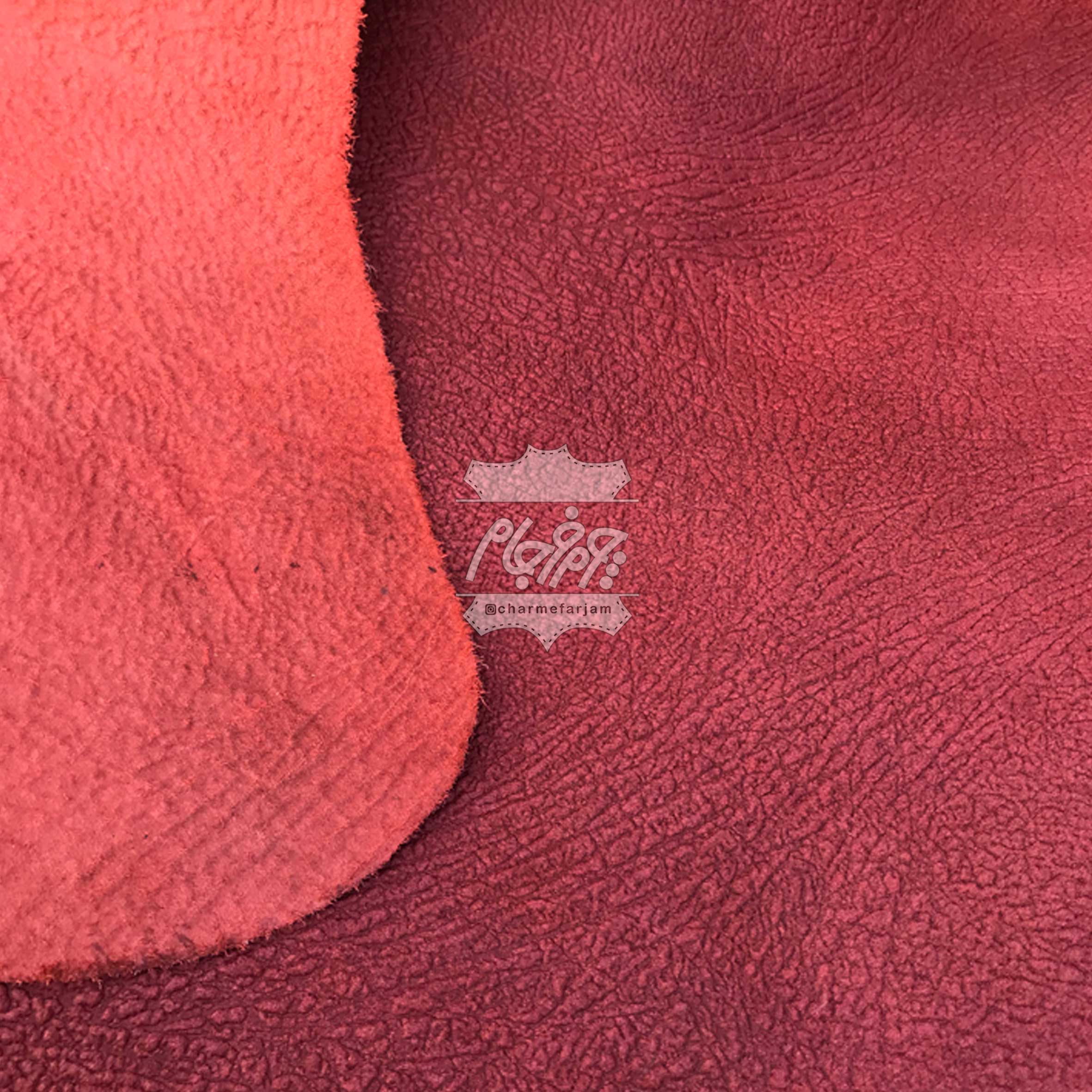 چرم گاوی هورس سوکو زرشکی