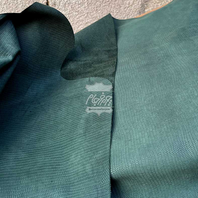 چرم گاوی هورس هلوراما سبز