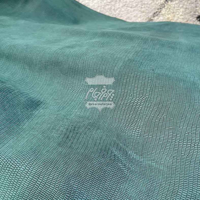 چرم گاوی هورس هلوراما سبز