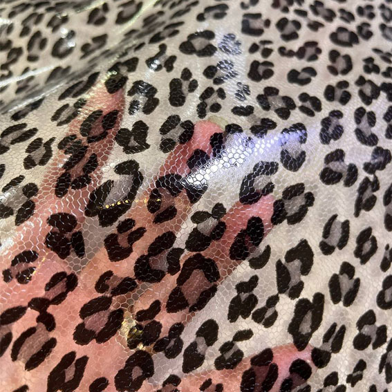 طلق پلنگی کیف و کفش مشکی