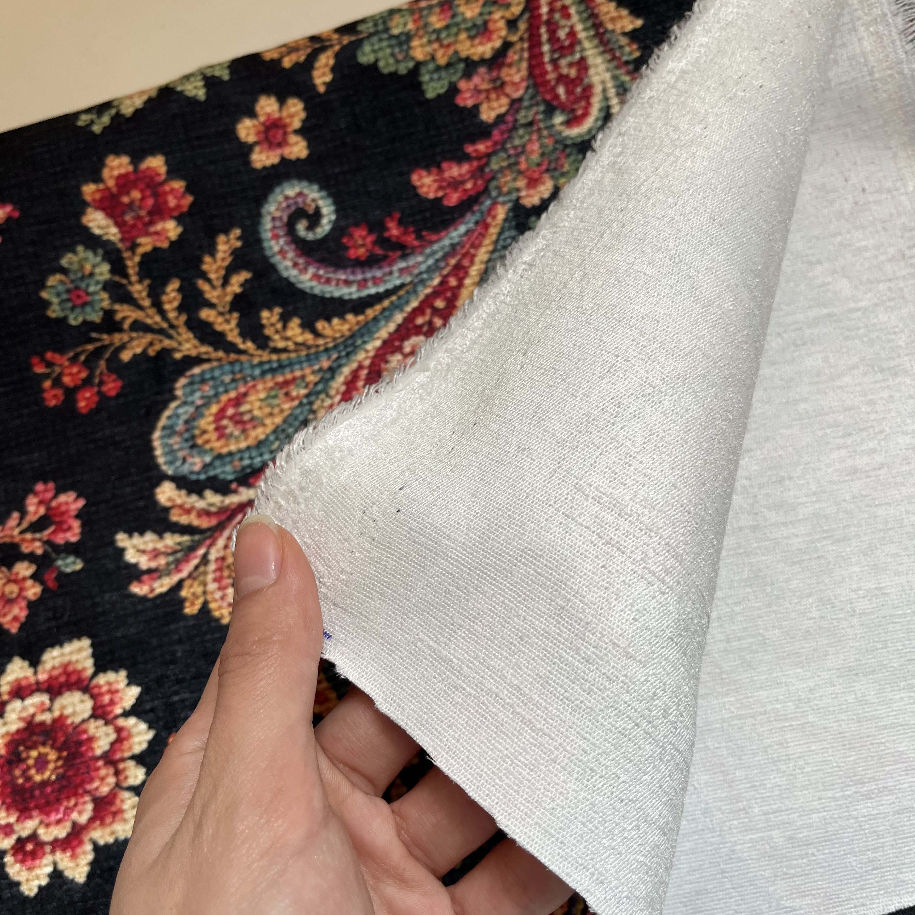 پارچه کیفی طرح کوبلن مدل ترمه