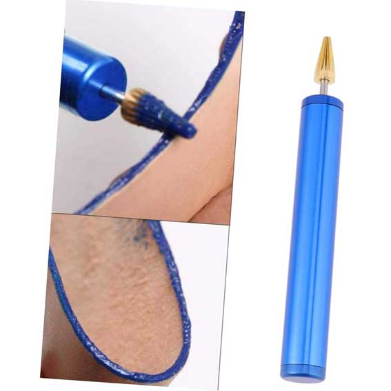 غلطک رنگ لبه قلمی